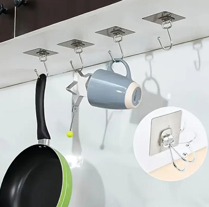 Golden Large Hooks for Hanging (Multiple Pack)